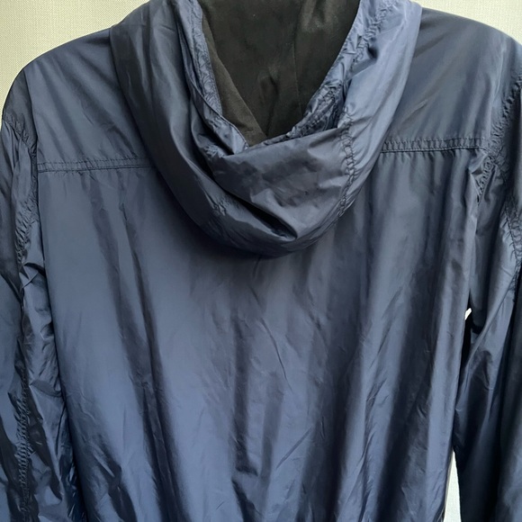 New Men’s “Sovereign Codes Los Angeles” Blue Hooded Windbreaker - Picture 4 of 7